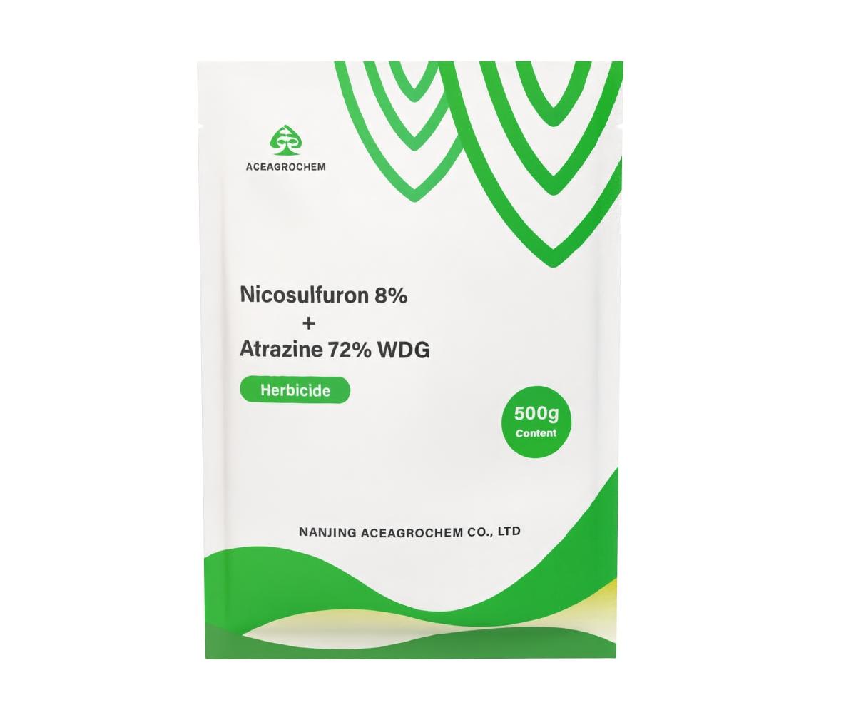 Nicosulfuron 8% + Atrazine 72% WDG